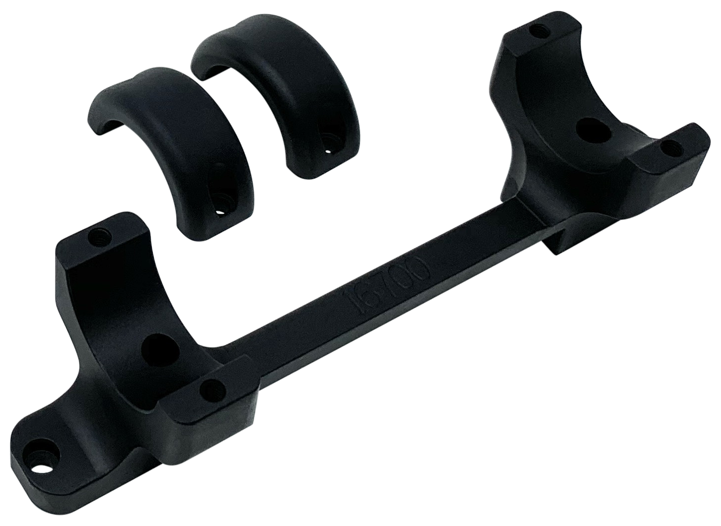 DNZ 16700 Game Reaper-Remington Scope Mount/Ring Combo Black 1"