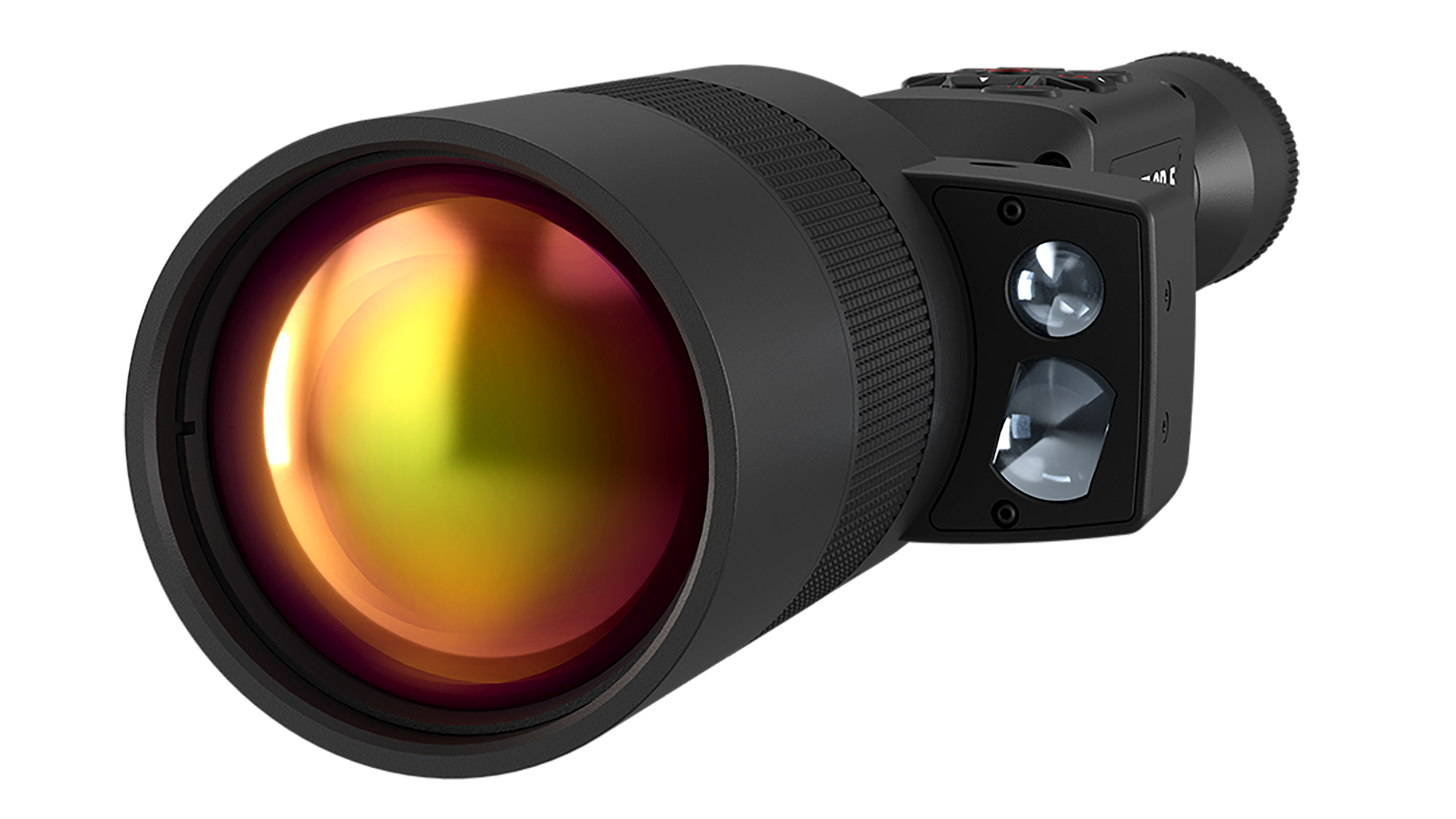 ATN TIWST5675LRF Thor 5 640 LRF Thermal Rifle Scope Black Anodized, 5-40x Illuminated Multi Reticle, Zoom, 640x480, 60 fps Resolution