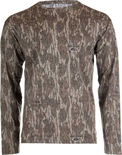 HABIT BEAR CAVE LONG SLEEVE TEE MO BOTTOMLAND MEDIUM