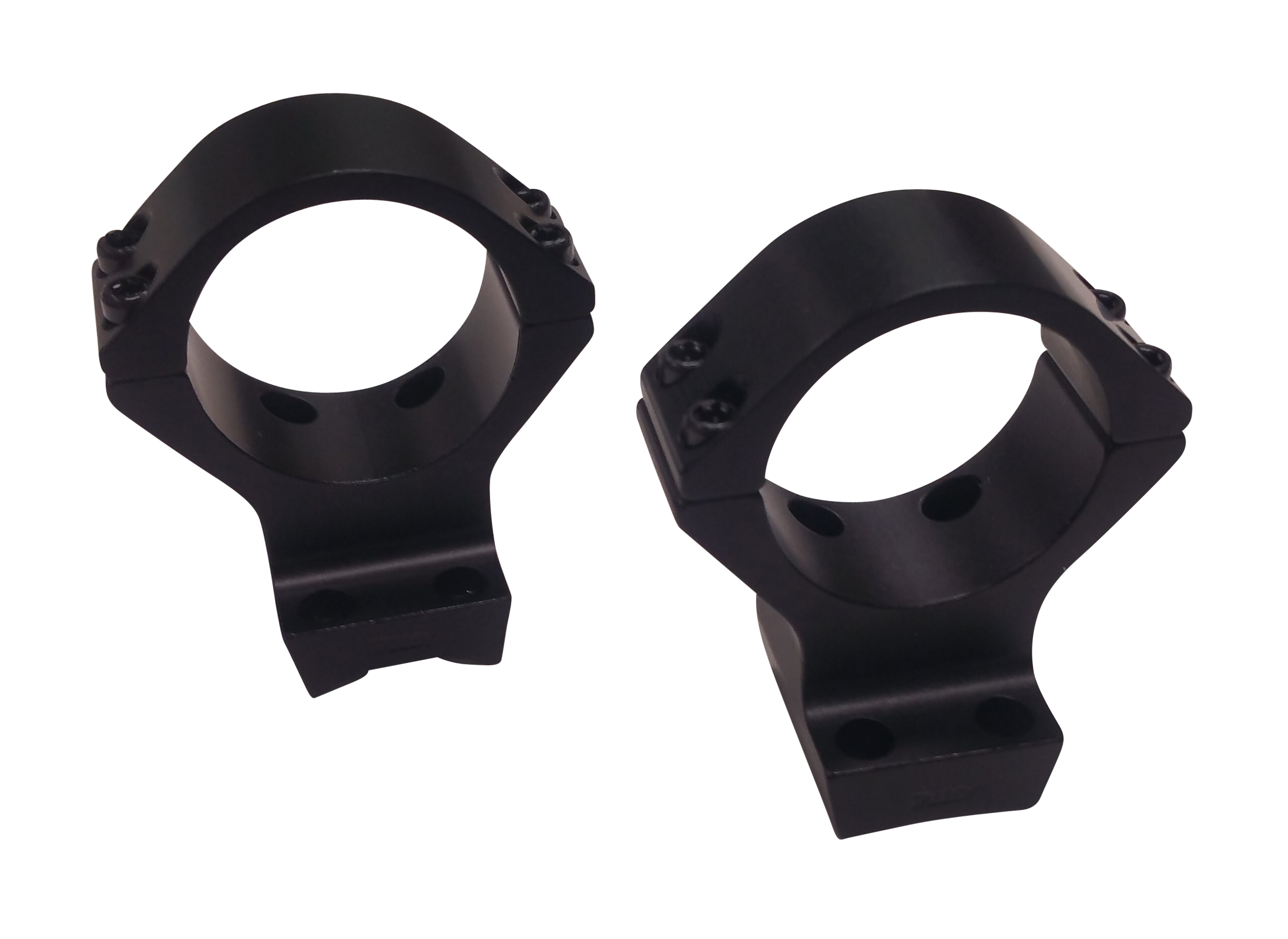 Talley 850735 Scope Mount/Ring Combo  Black Anodized Aluminum 34mm Tube X-Bolt High Rings Short/Long Action 0 MOA