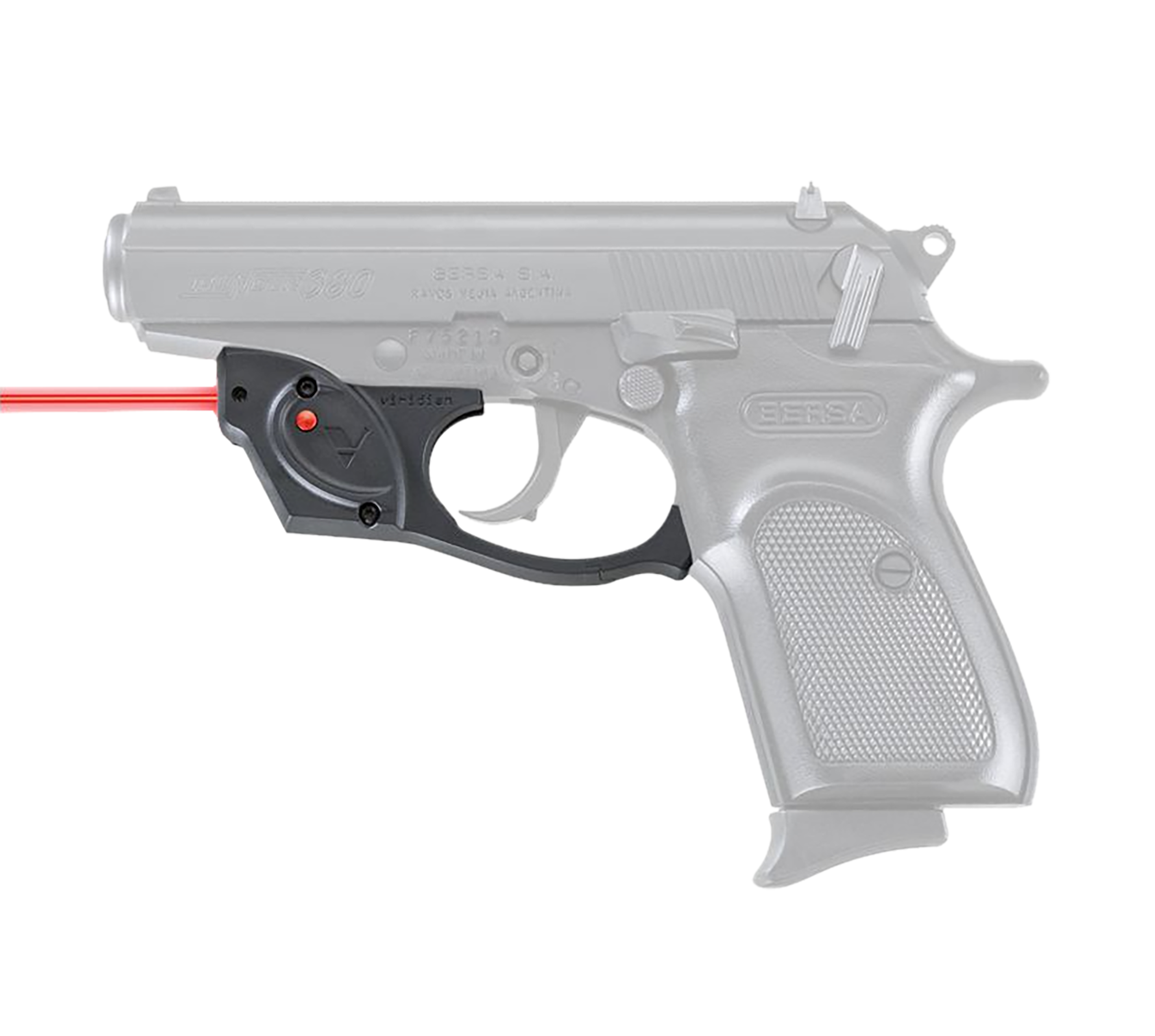 Viridian 9120006 Red Laser Sight for Bersa Thunder 380 E-Series Black