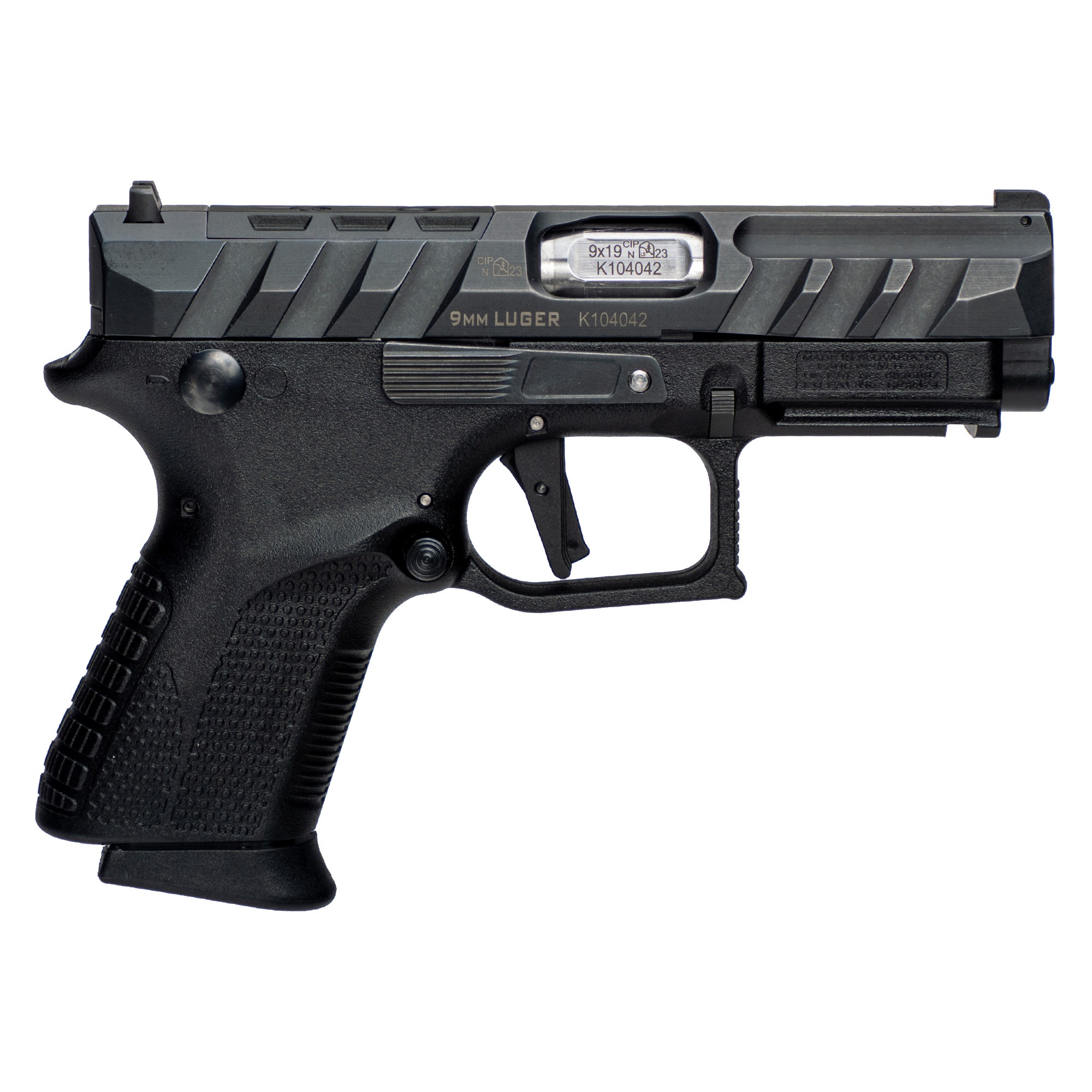 GPWR Q1S 9MM MK23 3.66" 12RD BLACK
