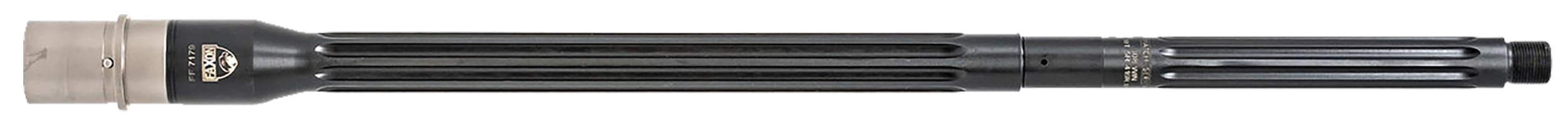 Faxon Firearms 10B810R20FHQ5RNP3 Match Series  308 Win 20" Heavy Fluted/Target Crown QPQ Black Nitride 416R Stainless Steel Barrel, Fits AR10