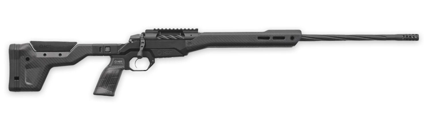 Weatherby 3WAMH22CMR4B 307 Alpine MDT 22 Creedmoor 3+1 22"Graphite Black Cerakote Spiral Fluted Threaded Barrel, Graphite Black Cerakote Receiver w/Picatinny Rail, Arca Rail Forend, Black HNT26 MDT Ch