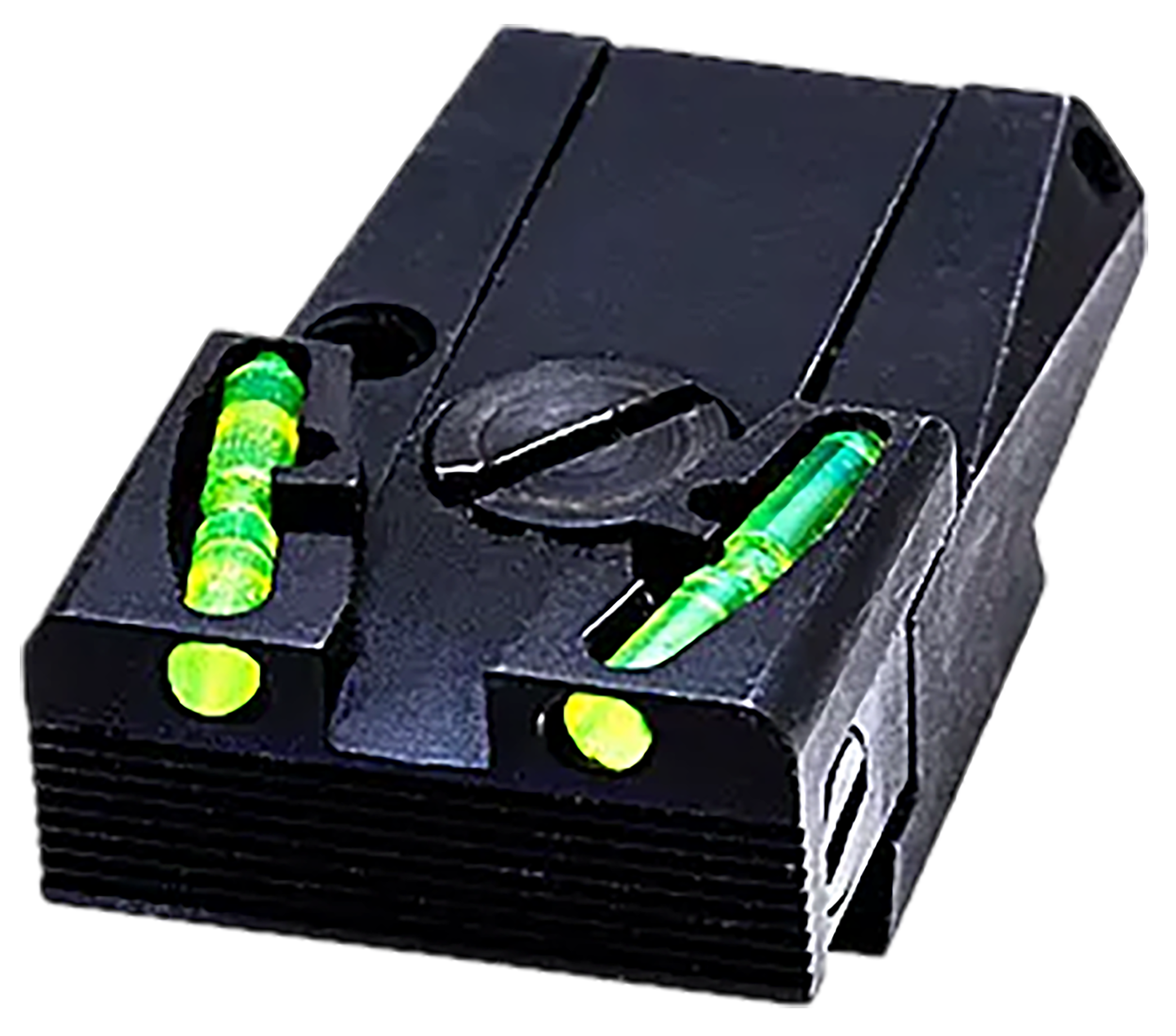 HiViz GLAD211 Adjustable Rear Sight Front Green Fits Most Glock Models