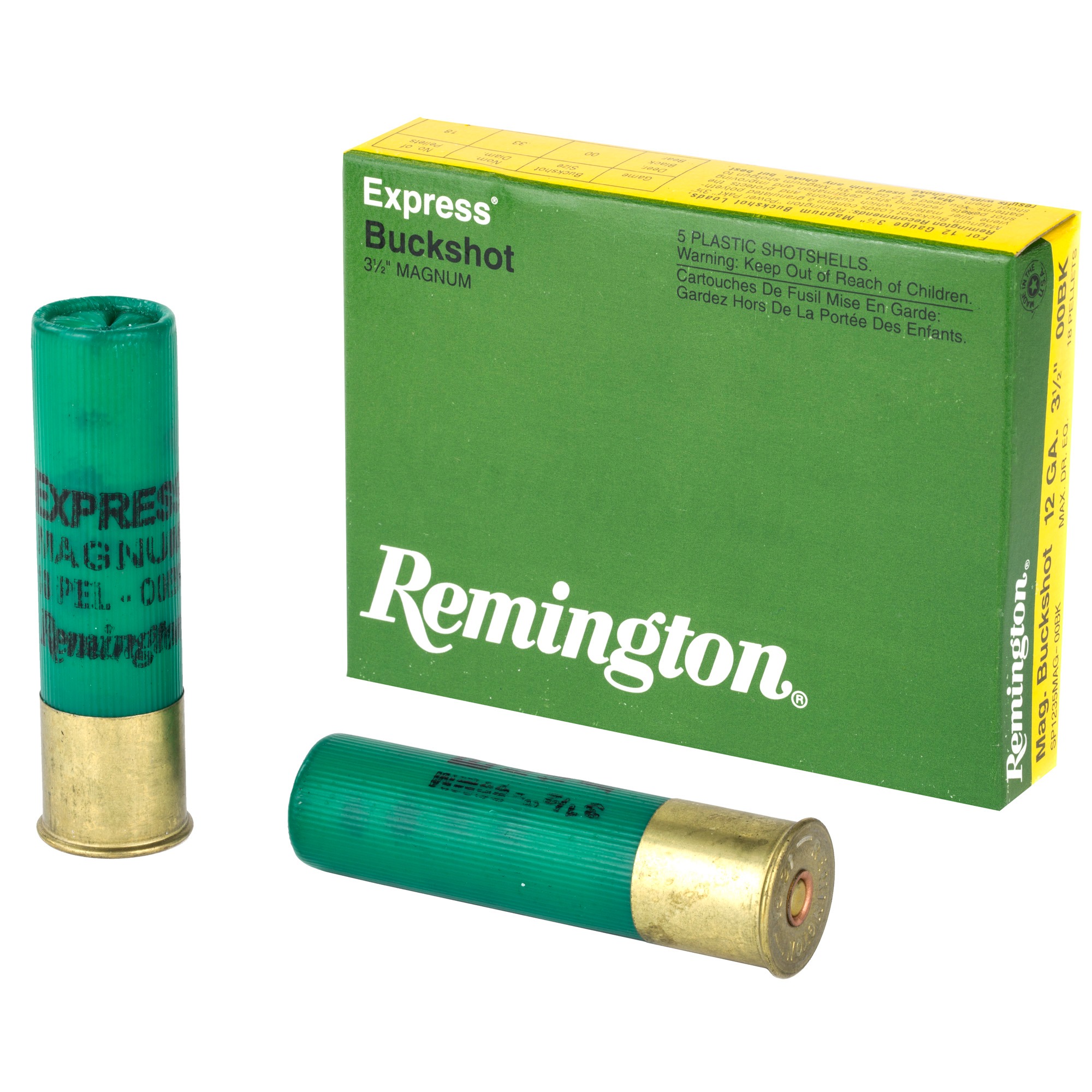 REM EXP MAG 12GA 3.5" 00 BCK 5/250