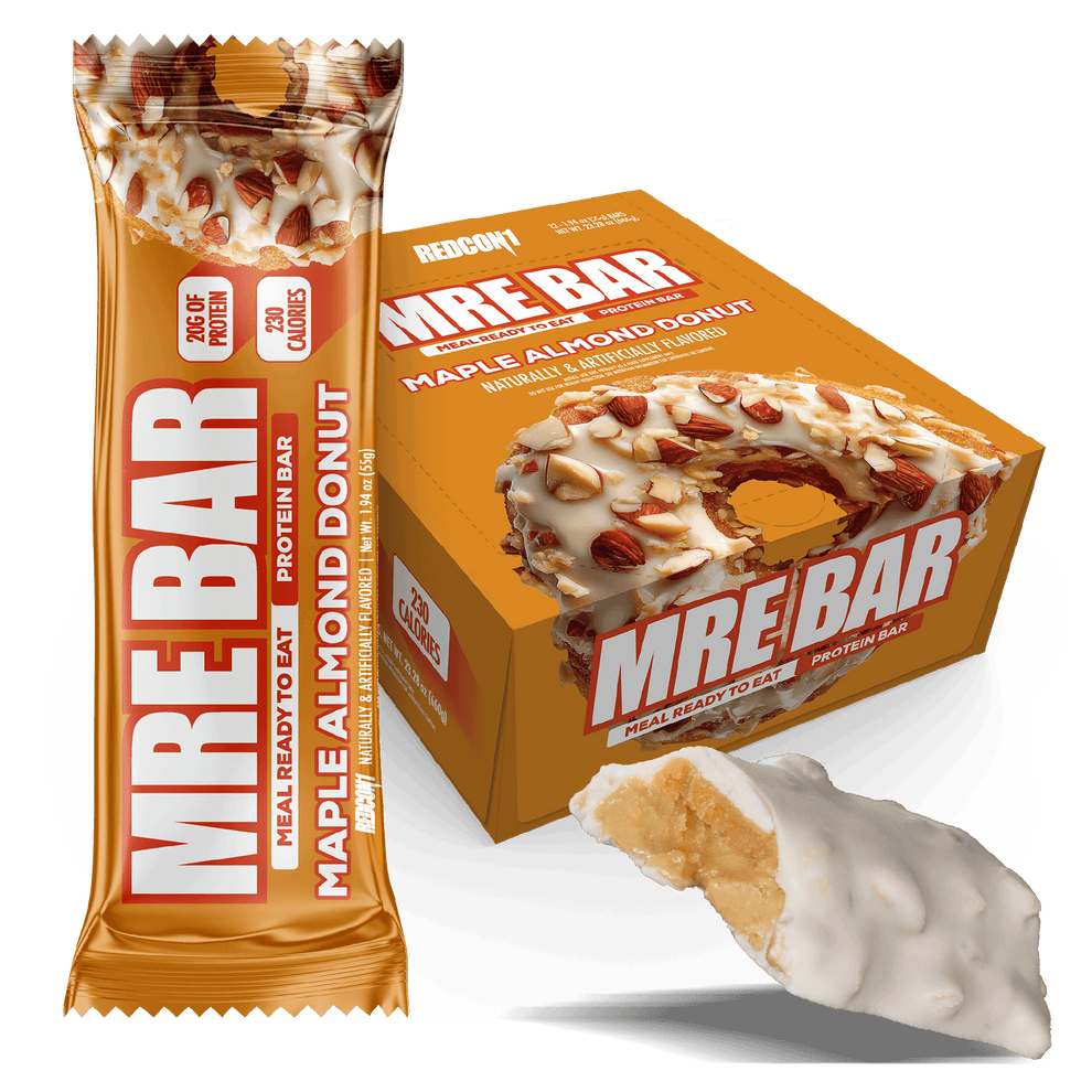 Redcon1 MRE Bar Maple Almond Donut 12 Pack