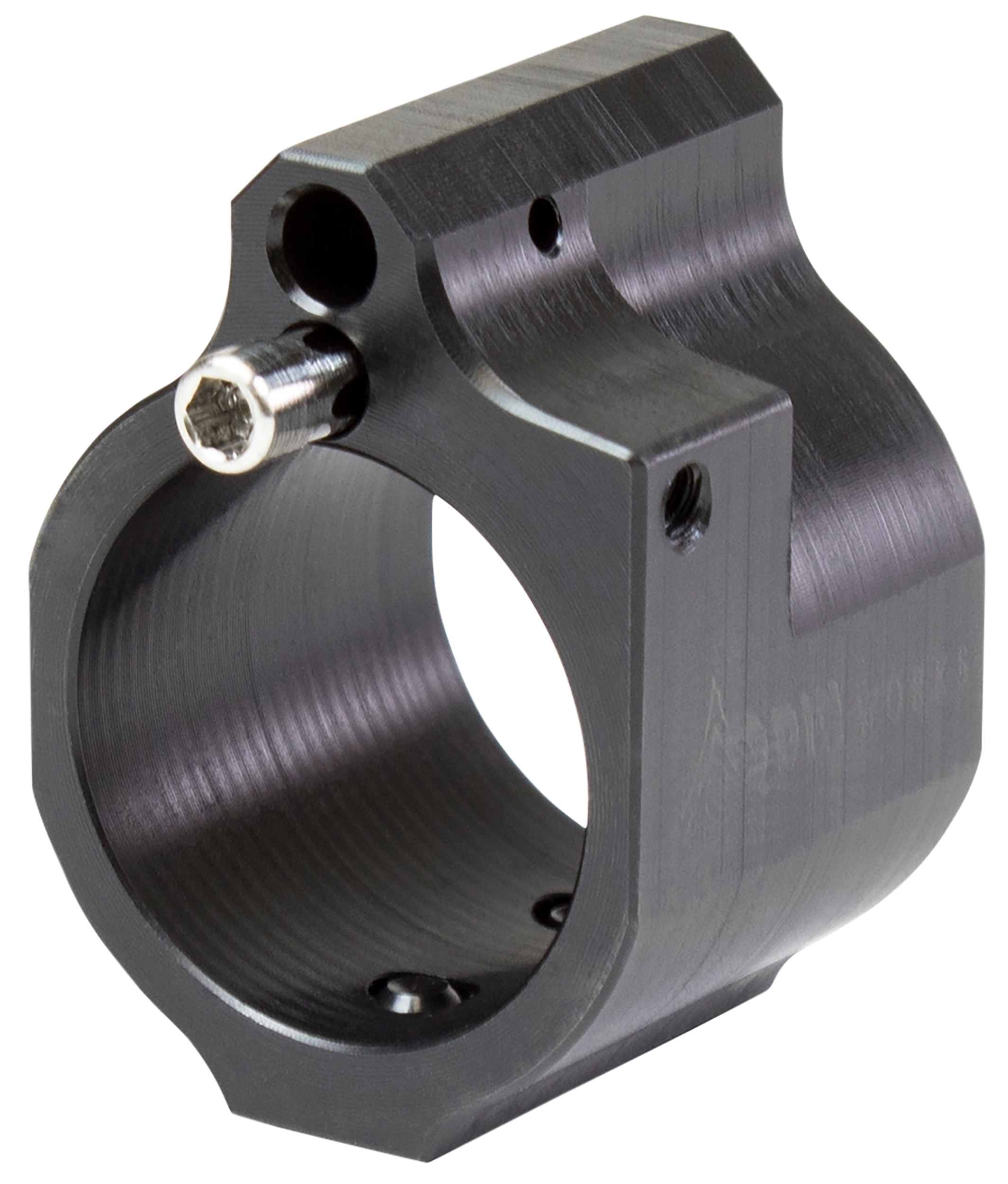 Odin Works GBADJ875 Gas Block Low Profile .875" Black Nitride Carbon Steel