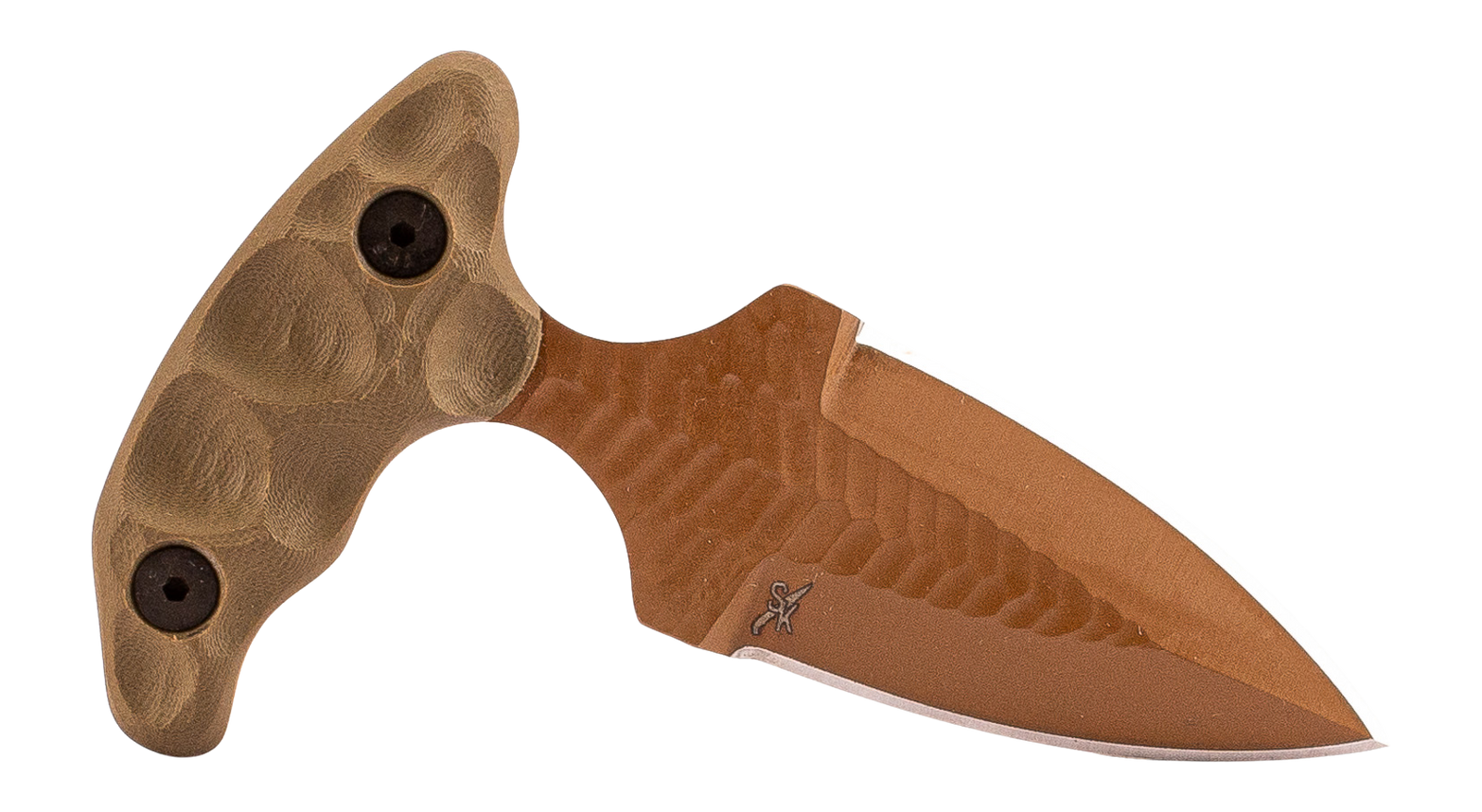 Stroup Knives SD1 OD Green FDE Push Dagger