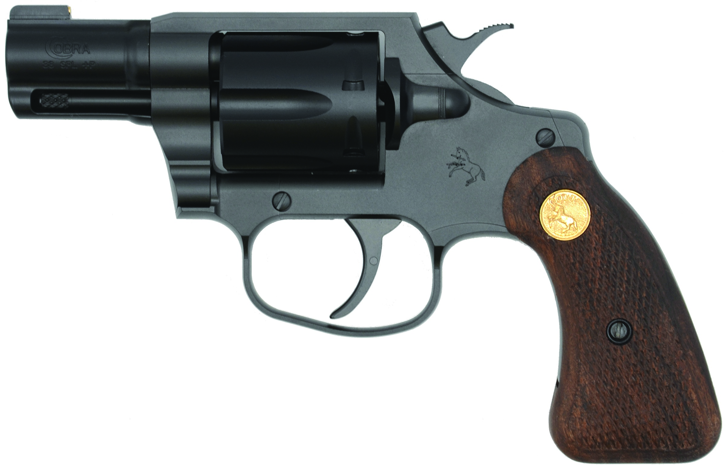CLT COBRA 38SPL 2 BLK WOOD GRIPS