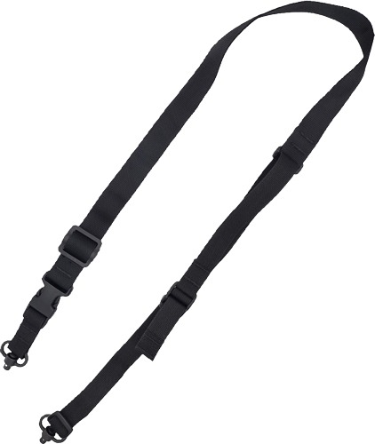 TAC SHIELD SLING 2N1 WARRIOR QD PUSH BUTTON SWIVEL BLACK