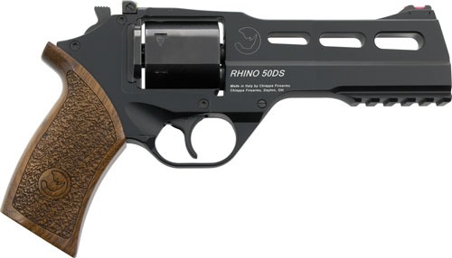 CHIAPPA RHINO 50DS 9MM 5" ADJ. SIGHT BLACK/WALNUT