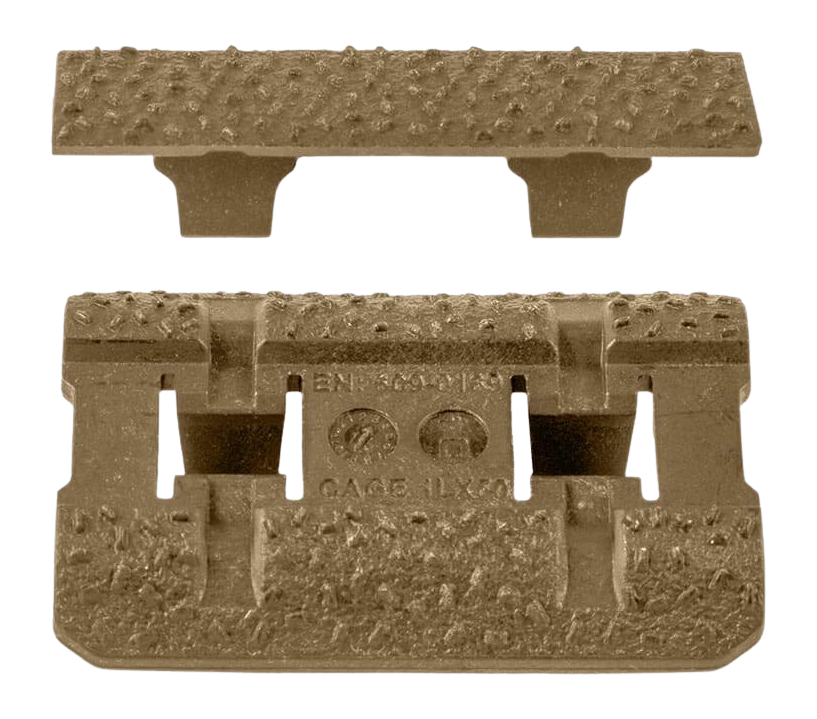 Magpul MAG603MCB Rail Covers Type 2 Black Aluminum
