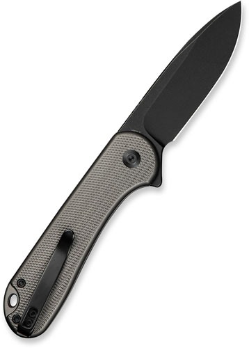 CIVIVI KNIFE ELEMENTUM II 2.9" DAIMOND PATTERN GRAY/BLACK!