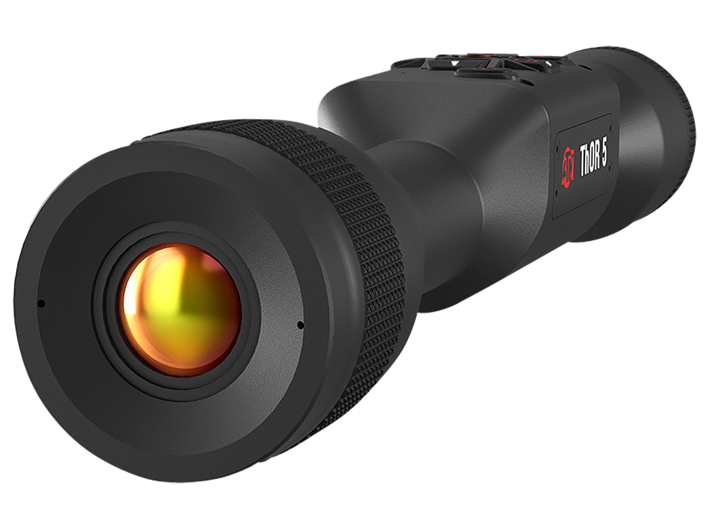 ATN TIWST5325A Thor 5 320 Thermal Rifle Scope, Black Anodized 4-16x Smart Mil Dot Reticle w/Zoom 320x240, 12 Microns 60 fps Resolution