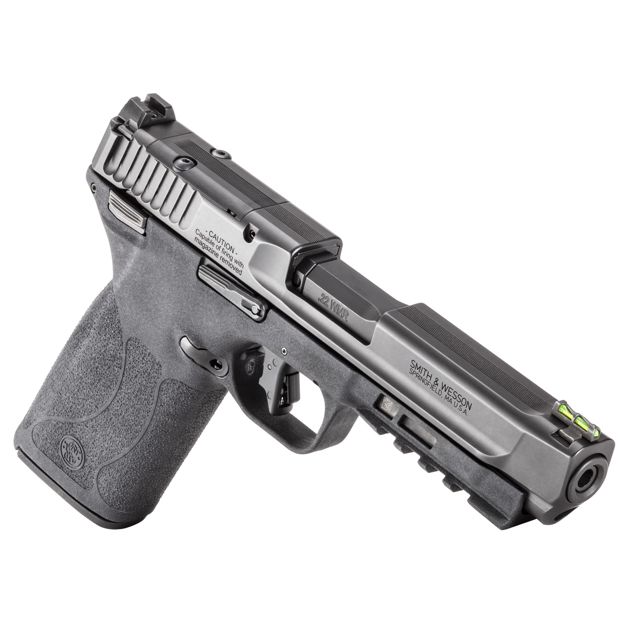 S&W M&P 22WMR 4.35" OR MS 10RD BLK