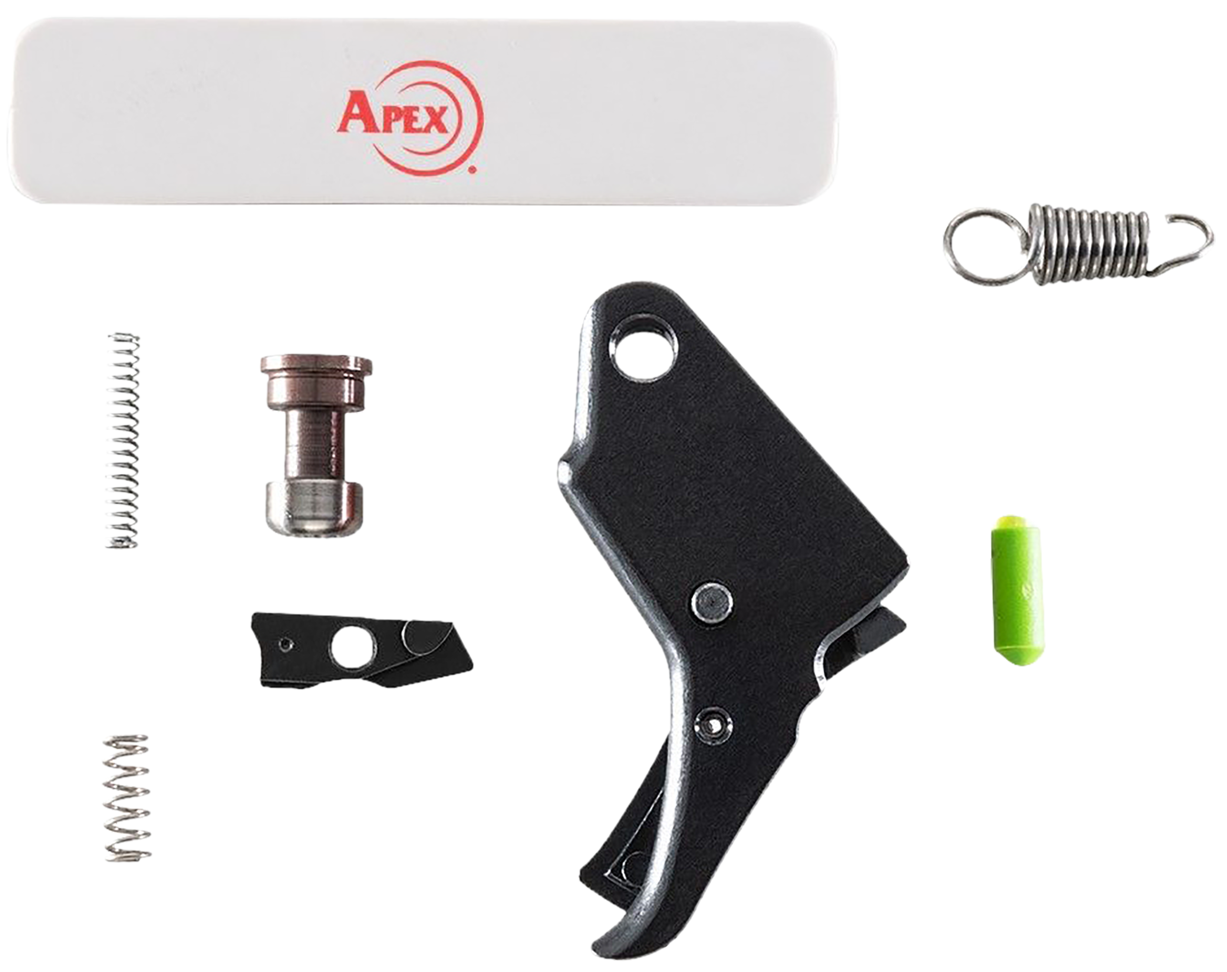 Apex Tactical 100171 Action Enhancement Trigger & Duty/Carry Kit Black Drop-In Fits S&W M&P Shield 2.0 9/40