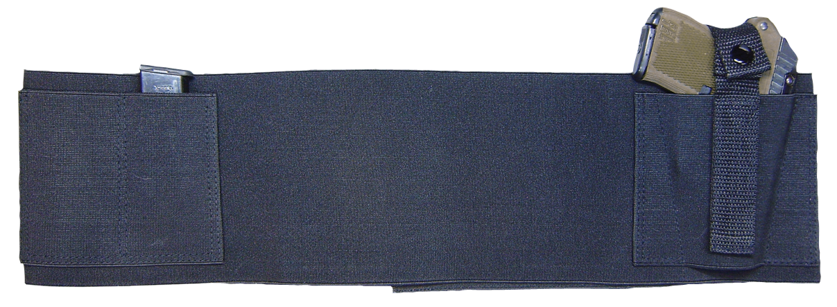 PSP BELLYBANDM Belly Band  Black Elastic