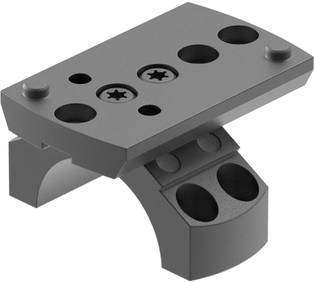 Leupold 175541 DeltaPoint Pro Ring Mount Matte Black Aluminum 1" Tube Picatinny/Weaver