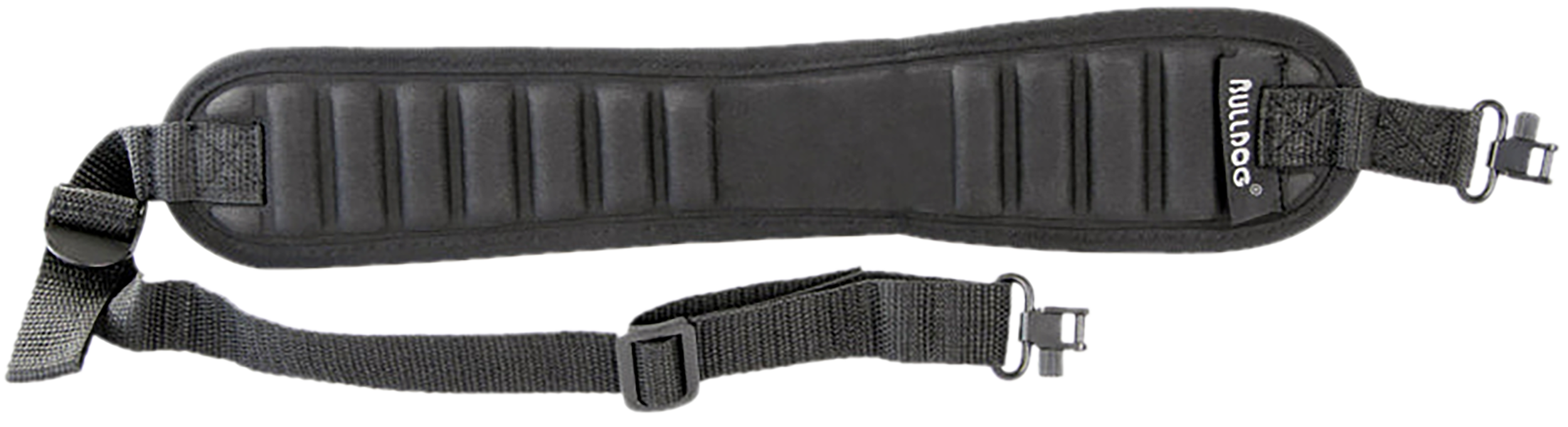 Bulldog BD837 Ribbed Rifle Sling Black Rifle
