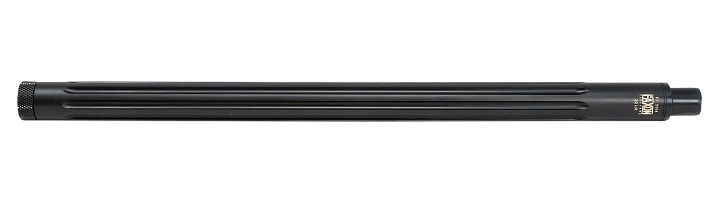 Faxon Firearms 12B216N16FHQT Rimfire 10/22 .22 LR 16" Straight Fluted Nitride 416-R Stainless