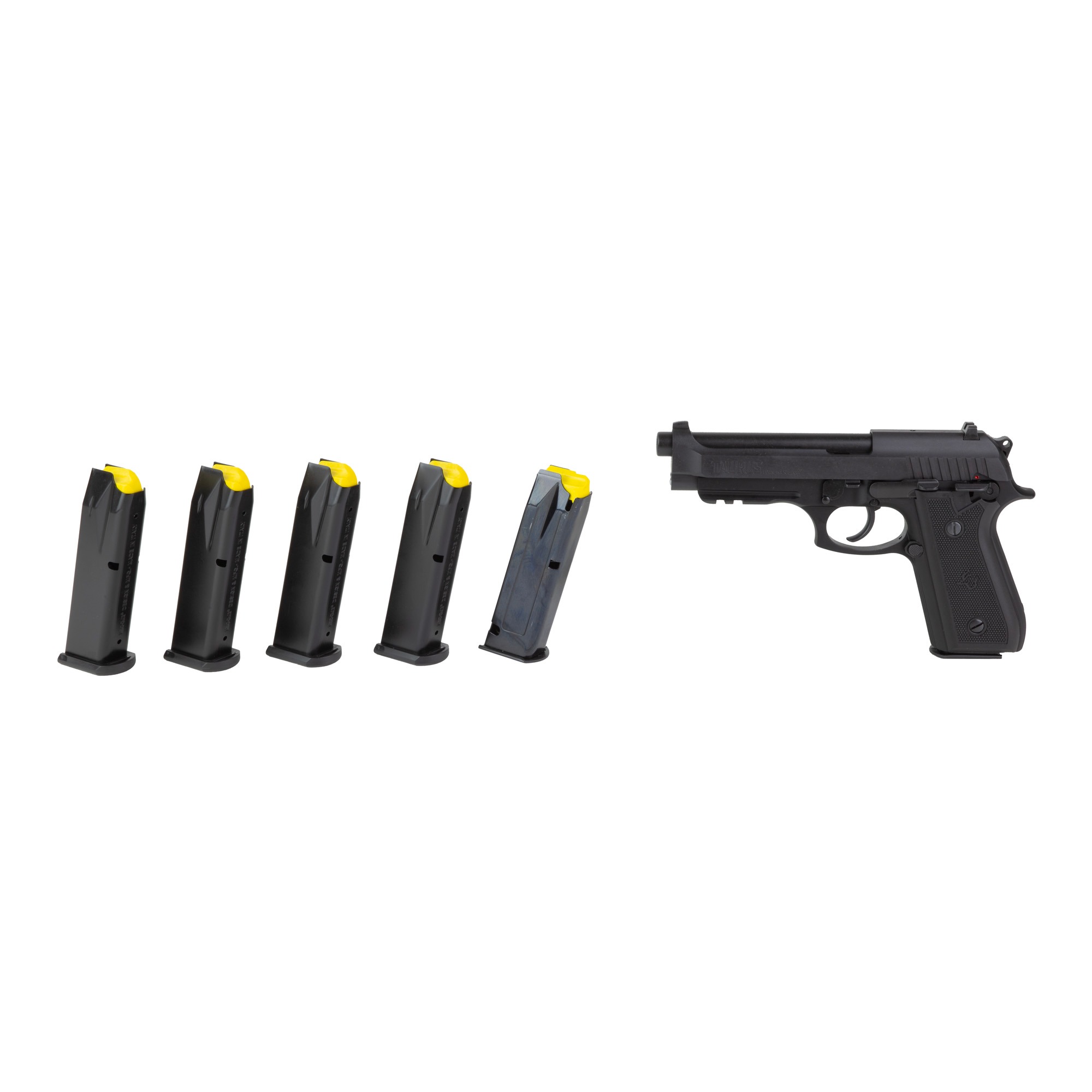 Taurus PT92 Full Size 9mm 5" 18rd 6 Magazine Bundle Pistol