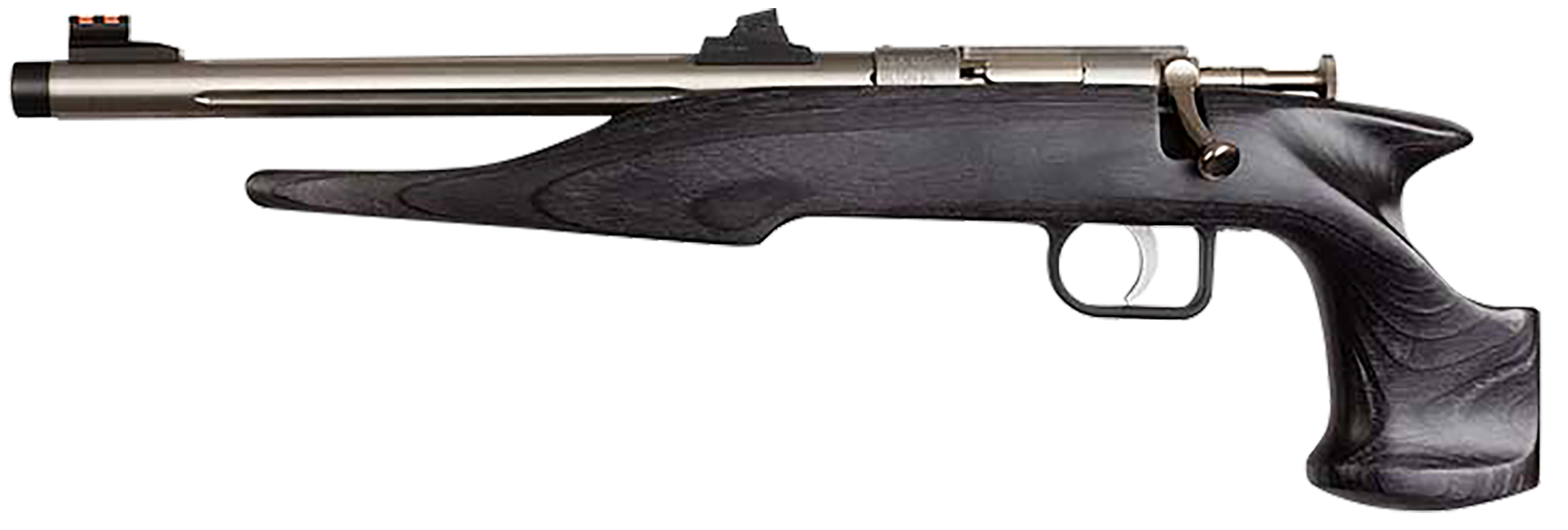 Chipmunk 40103 Hunter Youth Frame 22 LR Single Shot 9" Threaded Stainless Steel Barrel, Black Laminate Frame