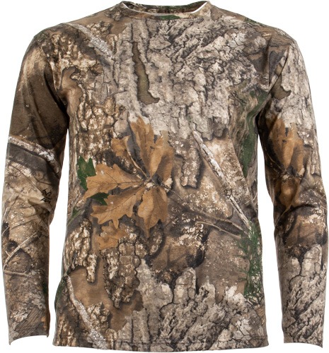 HABIT BEAR CAVE LONG SLEEVE TEE REALTREE APX MEDIUM