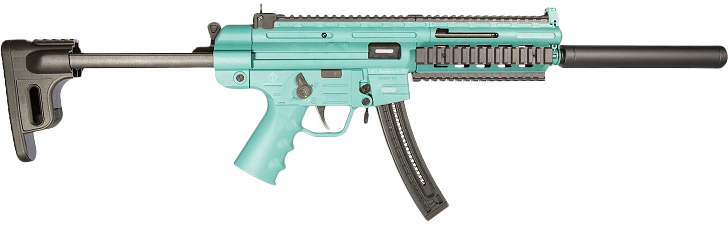GSG GERGGSG1622M GSG-16  Full Size 22 LR 22+1 16.25" Black Mint Polymer Receiver Black Collapsible w/Storage Compartment Stock Right Hand
