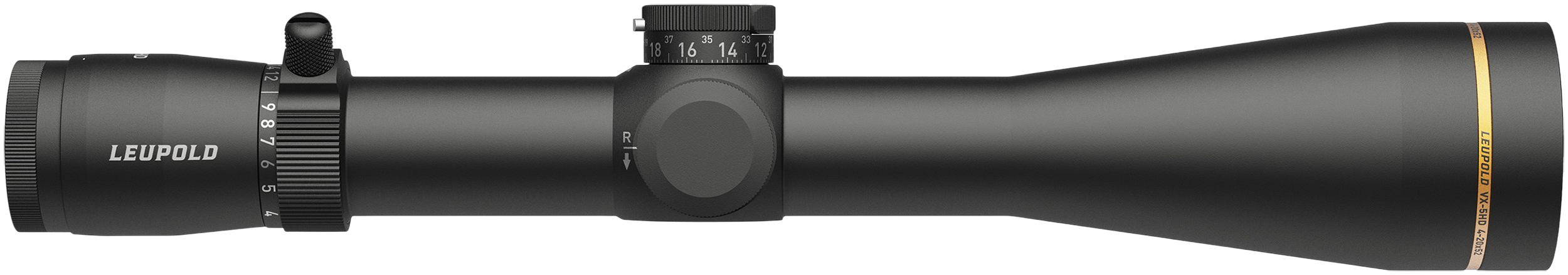 Leupold 183857 VX-5HD Gen 2 Black 4-20x 52mm 34mm Tube Duplex Reticle
