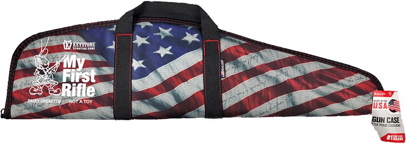 CRICKETT CASE FOR RIFLES 34" USA FLAG W/WHITE LOGO