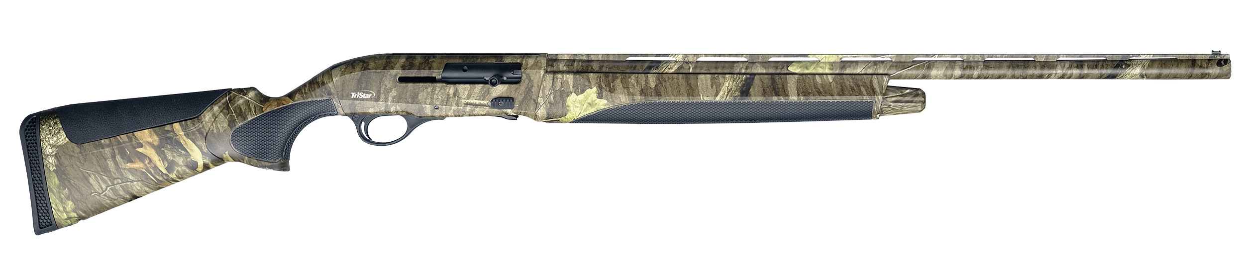 TriStar 20244 Raptor II 20 Gauge Semi-Auto 3" 5+1 28" Mossy Oak Country Roots Vent Rib Steel Barrel & Receiver, Fixed Mossy Oak Country Roots Synthetic Stock