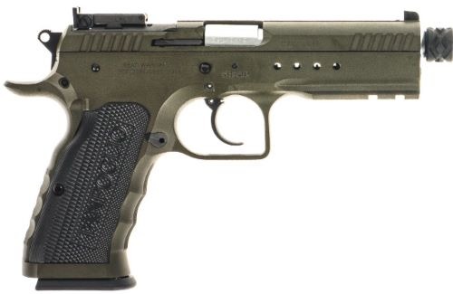 TANFOGLIO TACTICAL PRO 10MM 4.9" 17/20RD STEEL THREADED