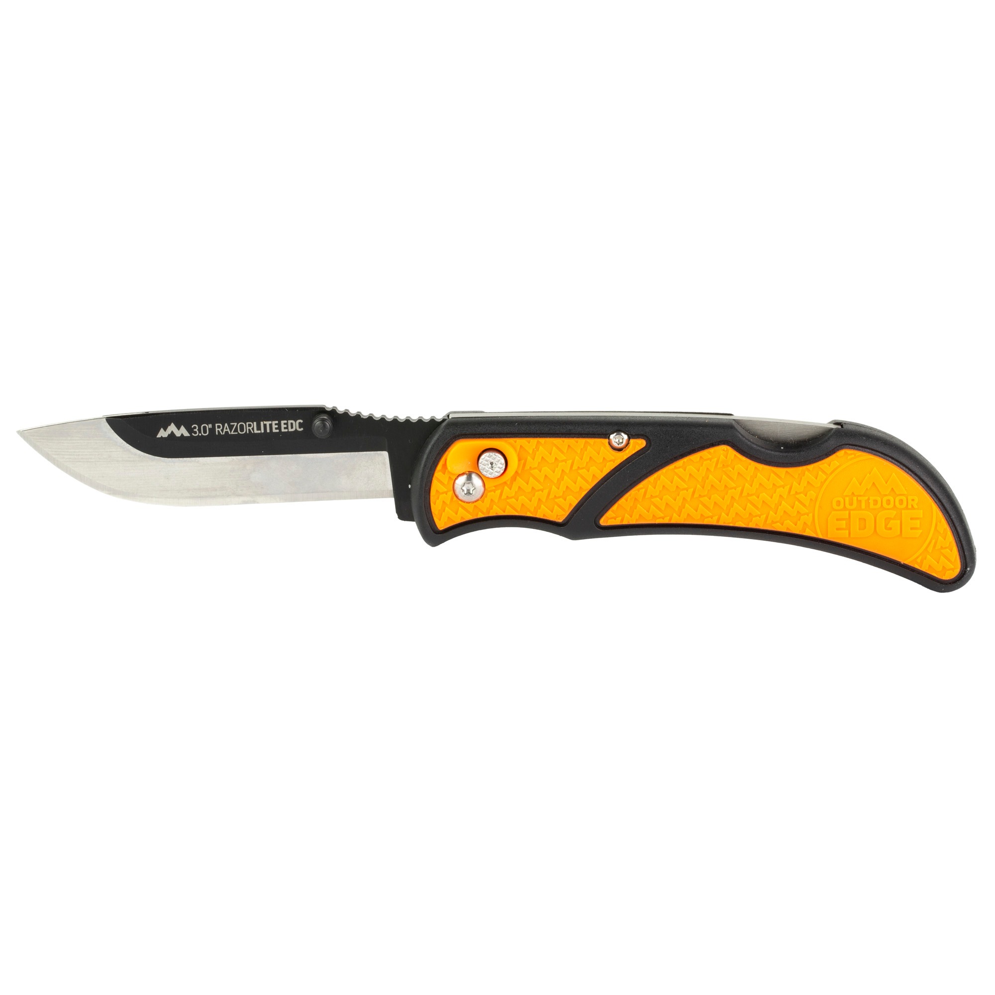 OD EDGE RAZOR-EDC LT 3" 4 BLDS ORG