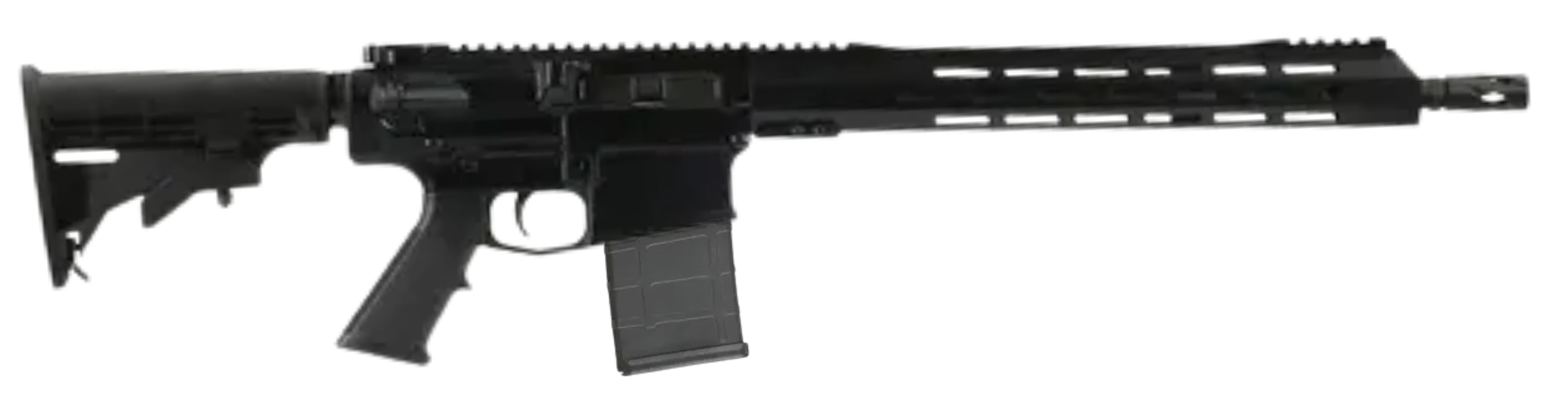 BEAR CREEK ARSENAL AR-10 RIFLE .308 WIN RIFLE 16" BARREL W/ MLOK RAIL 1-20RD MAGAZINE