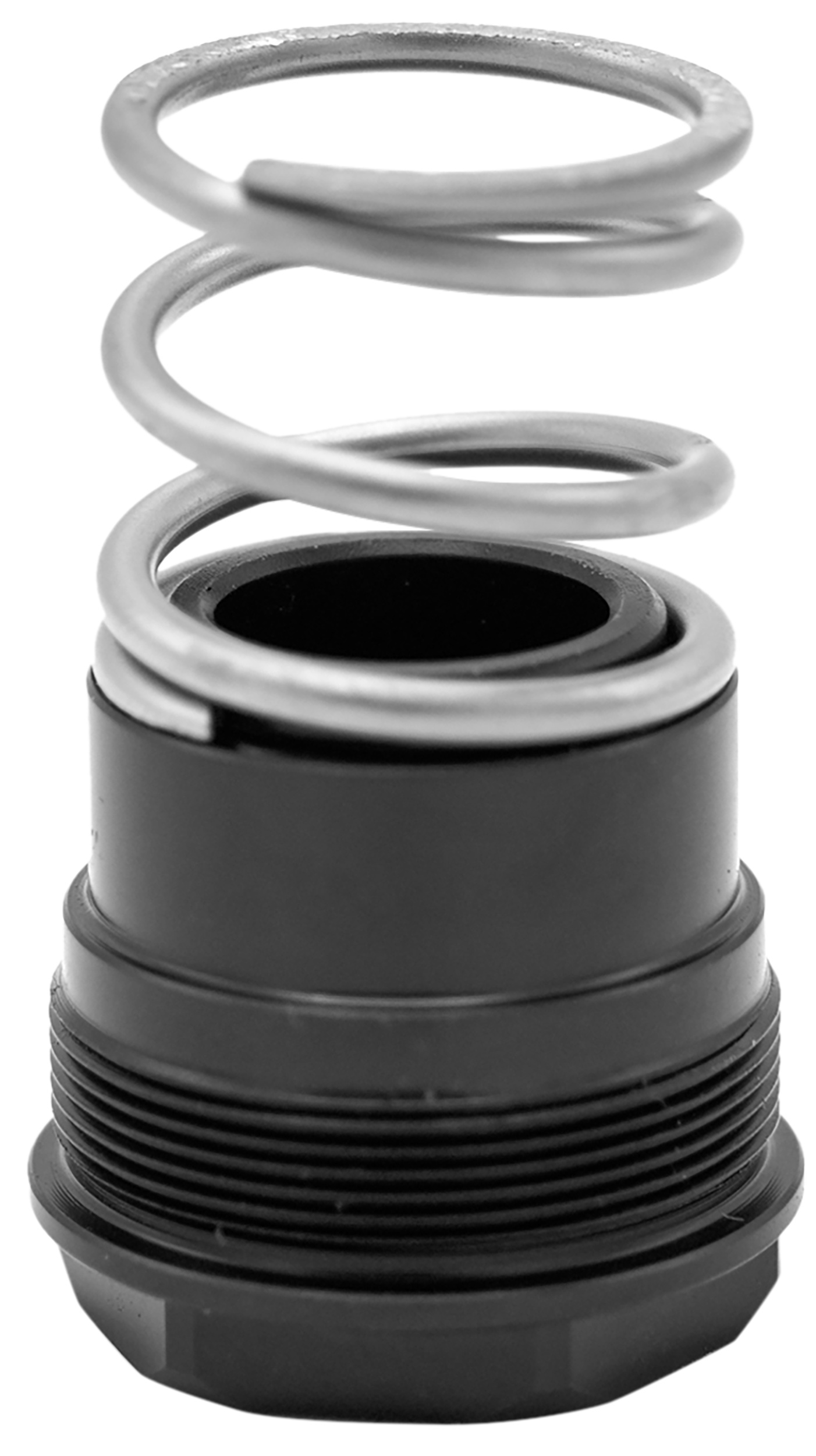 Huxwrx 1836 3-Lug Adapter 9mm Fits 1/2"x28 Steel Black Nitride