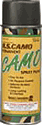 HS CAMO SPRAY PAINT FLAT BLACK 12OZ