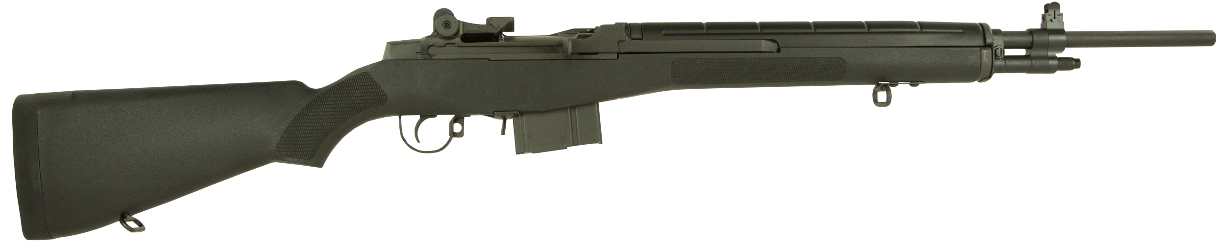 Springfield Armory MA9226NT M1A Loaded *NY Compliant 7.62x51mm NATO 10+1 22" Black Parkerized Medium National Match Barrel, Black Parkerized Steel Receiver, Black Synthetic Fixed Stock