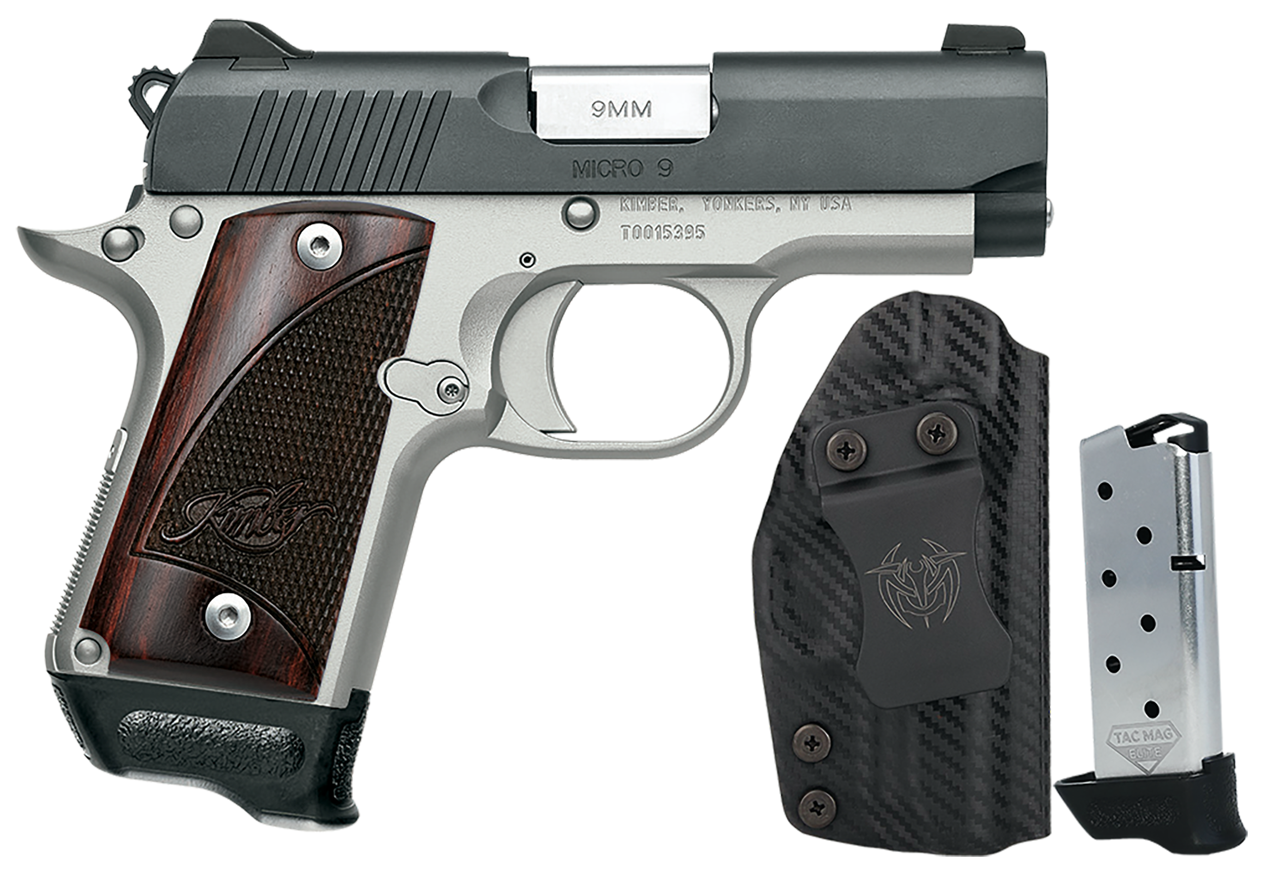 KIMBER 3300256 MICRO 9 TWO-TONE 9MM 3.15"      RTC
