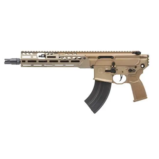 dSIG SAUER MCX SPEAR LT 7.62X39 FDE 11.5"BBL, 10"LW HG, FLAT TRIG