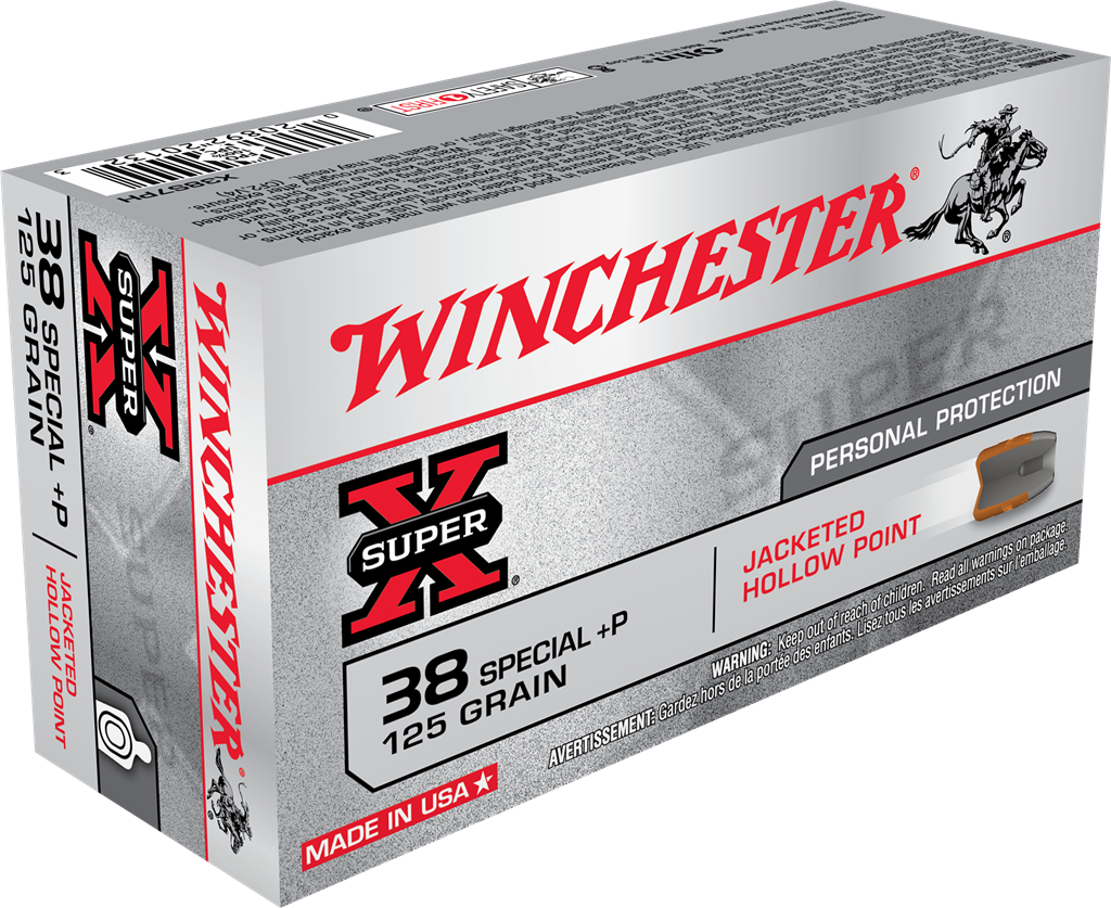 WINCHESTER SPR X 38SPL 125GR JHP