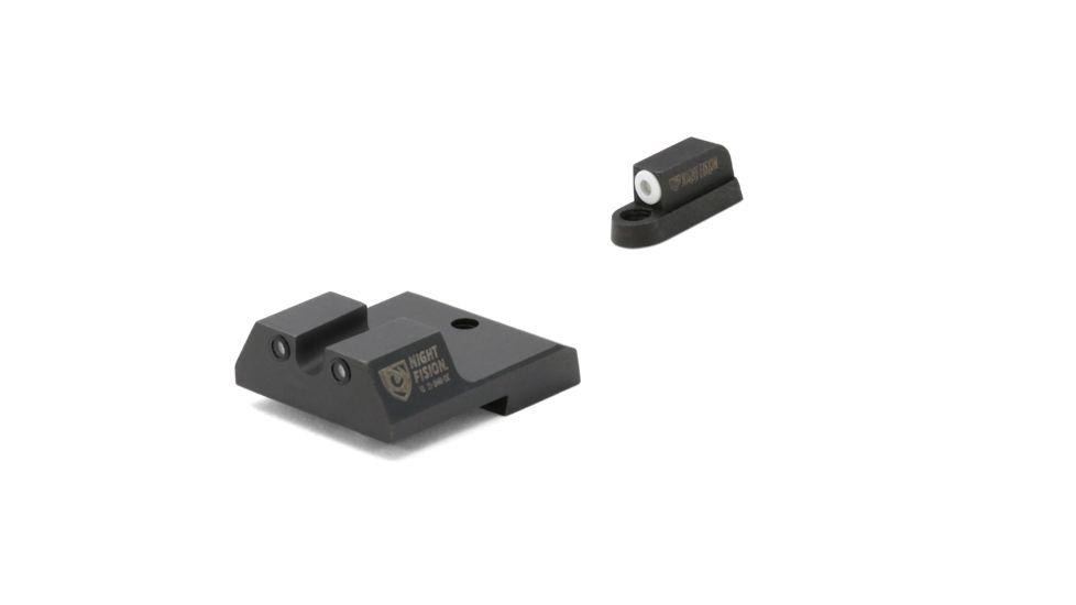 Perfect Dot NS Setw/ White Front + U Rear for CZ-USA P-07 & P-09