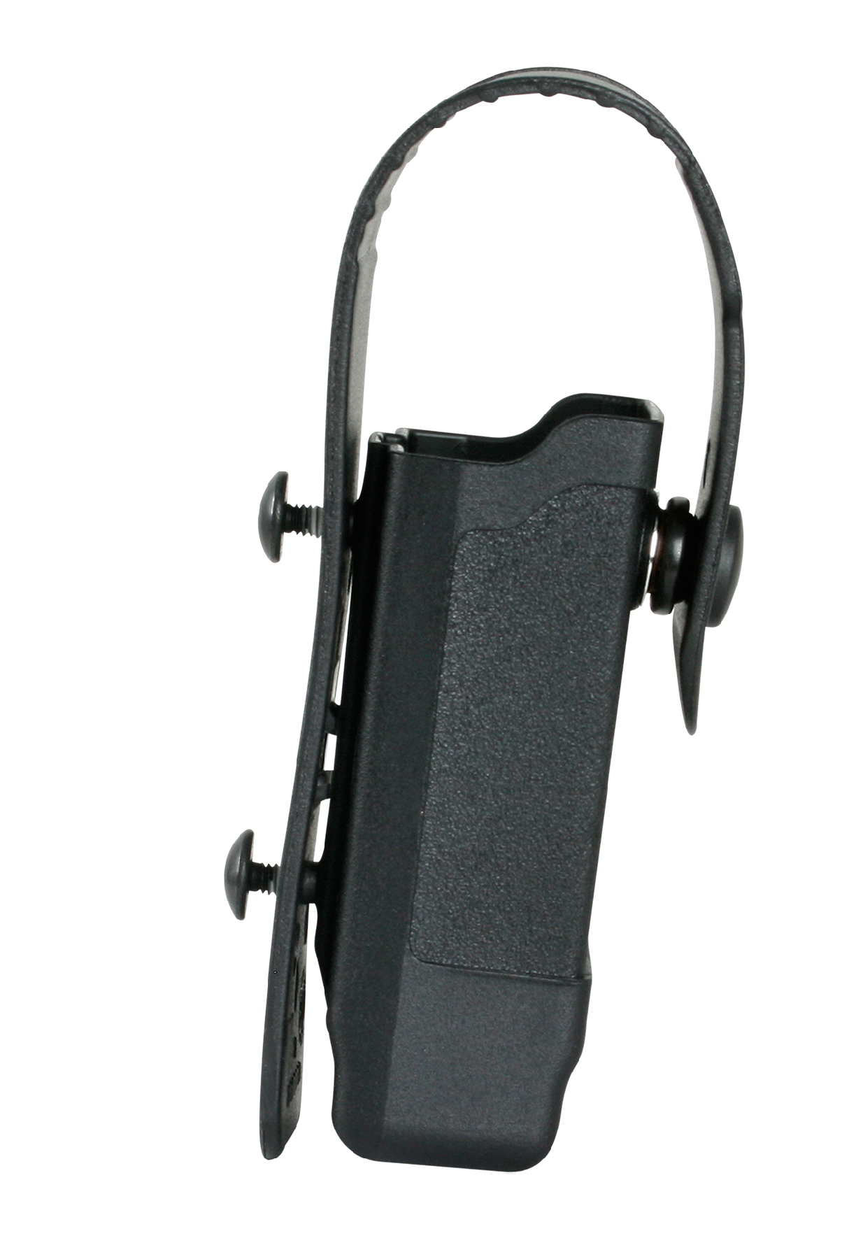 Blackhawk 430900BK Tactical Mag Pouch  Single Black Polymer Snap Compatible w/Single Stack or Double Stack