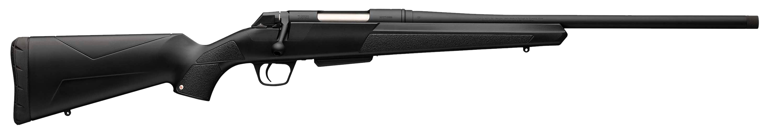 Winchester Repeating Arms 535711212 XPR SR Full Size 243 Win 3+1 20" Black Perma-Cote Threaded Sporter Barrel & Drilled & Tapped Steel Receiver, Matte Black Fixed Synthetic Stock