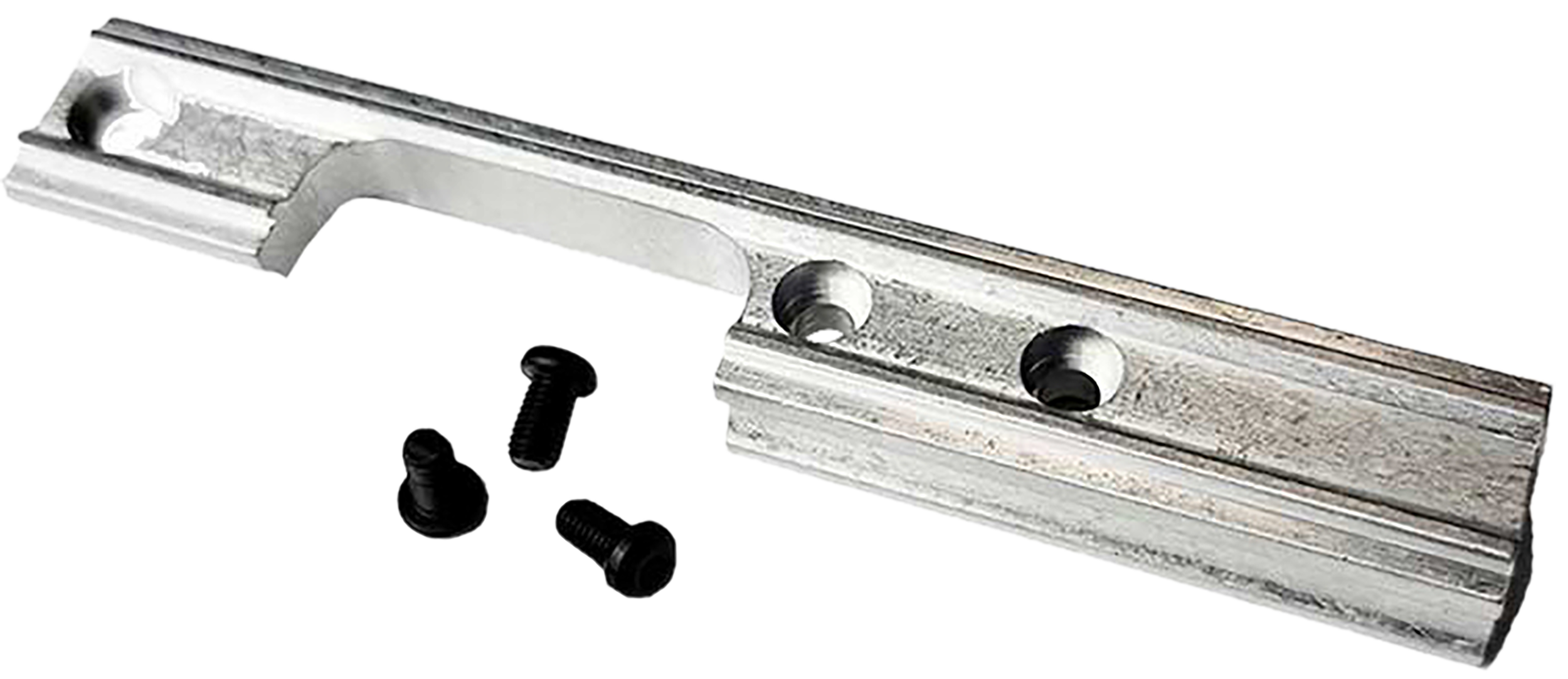 Crickett KSA031ALSS Scope Mount Kit 3/8"  Silver