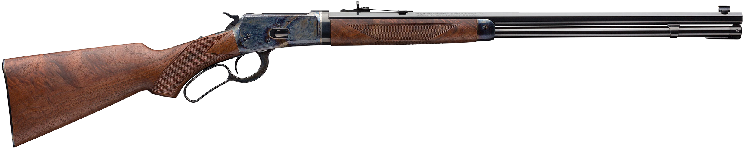 Winchester Repeating Arms 534283137 Model 1892 Deluxe Takedown Full Size 357 Mag 11+1 24" Polished Blued Octagon Barrel, Color Case Hardened Steel Receiver, Grade V/VI Walnut Fixed Stock