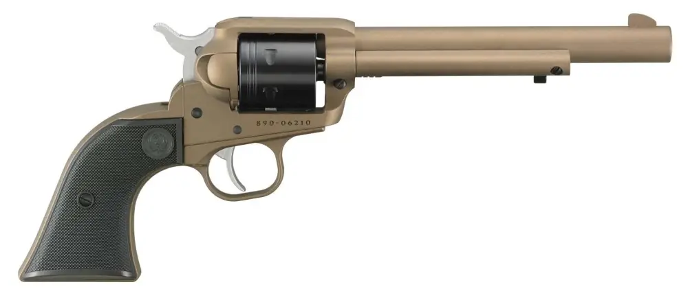 dRUGER WRANGLER 22LR REVOLVER 6.5" BURNT BRONZE 6RD