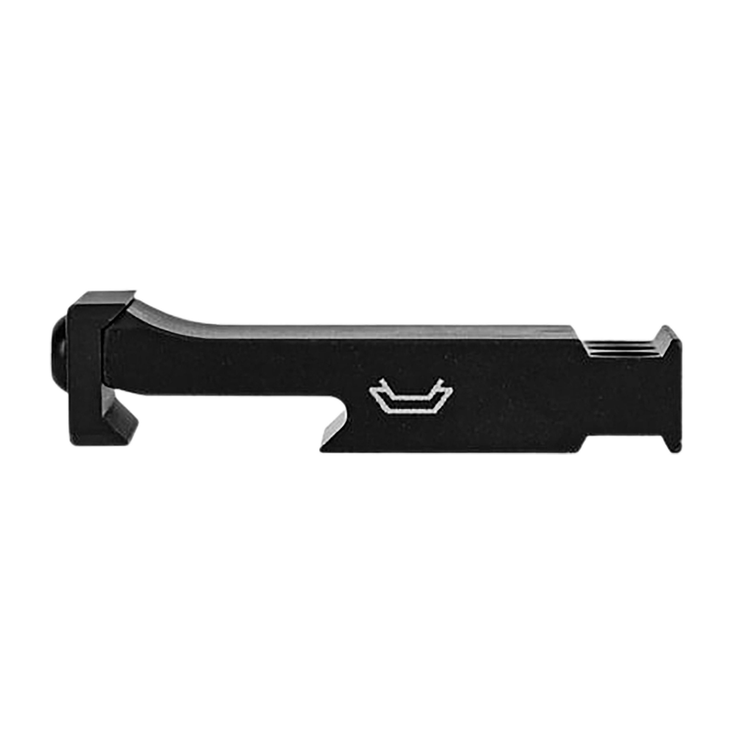 Mdt Sporting Goods Inc 109934BLK Vertical V-Mount  Standard Black Aluminum Compatible w/ Send It Gen2