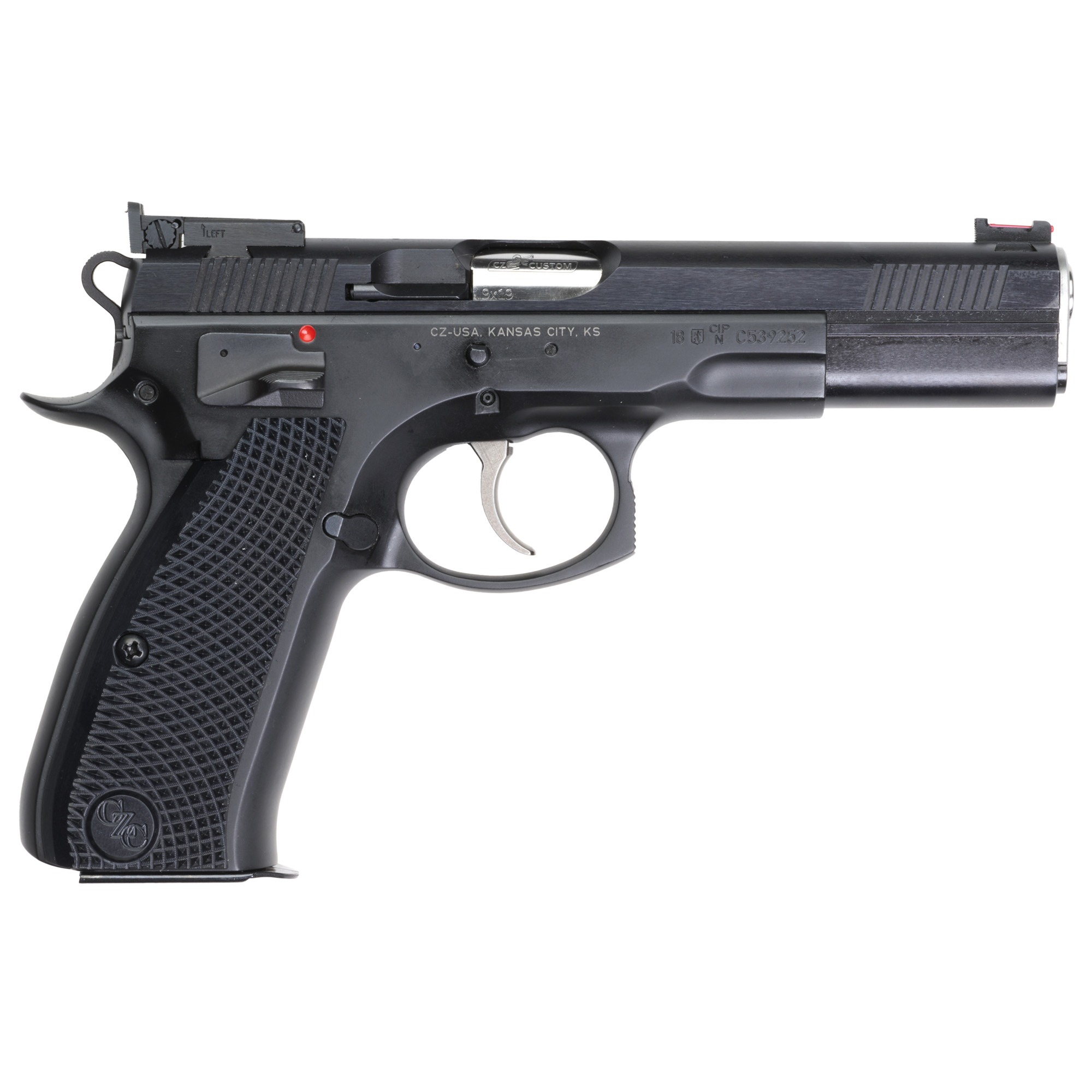 CZC 75 BULL SHDW ACCU 9MM 5.0" 16RD