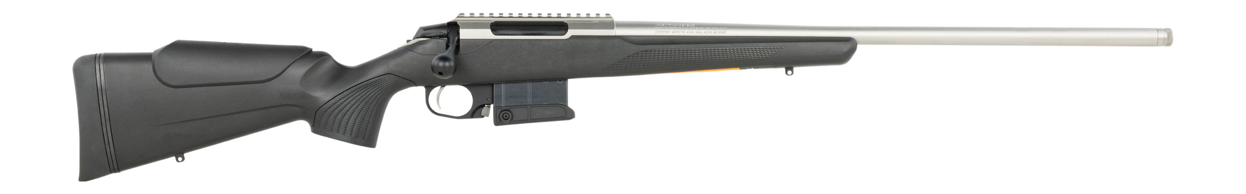 Tikka JRTXC324CAS T3x CTR 6mm Creedmoor 10+1 24" Stainless Threaded Barrel, Stainless Steel Receiver w/Picatinny Rail, Black Adj Cheekrest Synthetic Stock, Right Hand